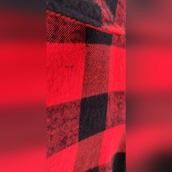 Lined Small Woolrich flannel ladies Pemberton insulated jacket button down - Picture 7 of 9